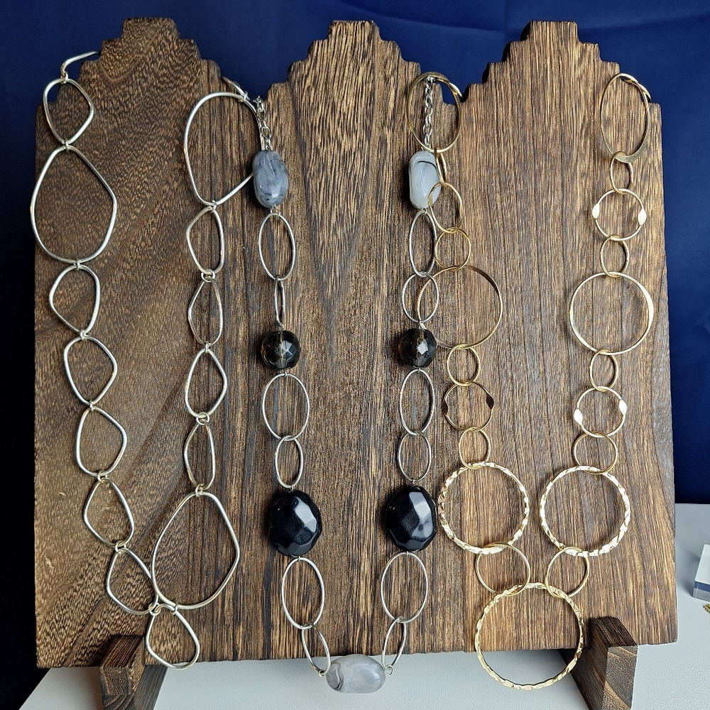 3 Chain Link Necklace